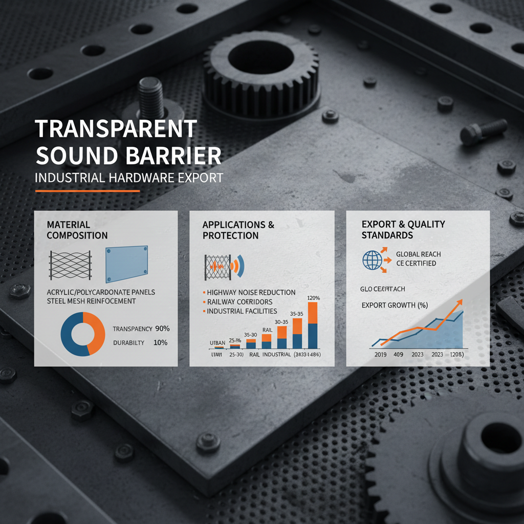 Exploring Transparent Sound Barriers for Effective Noise Mitigation