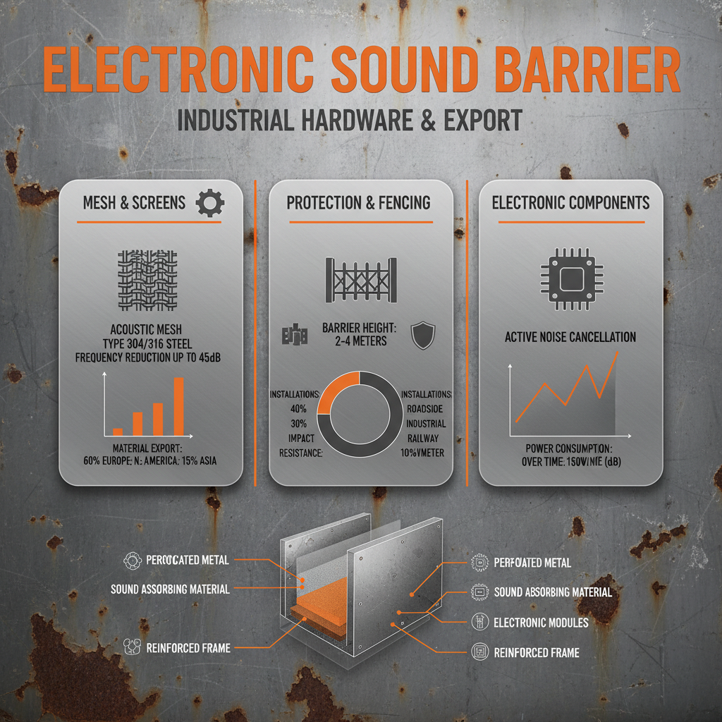 Exploring the Technology and Applications of Electronic Sound Barriers for Noise Control