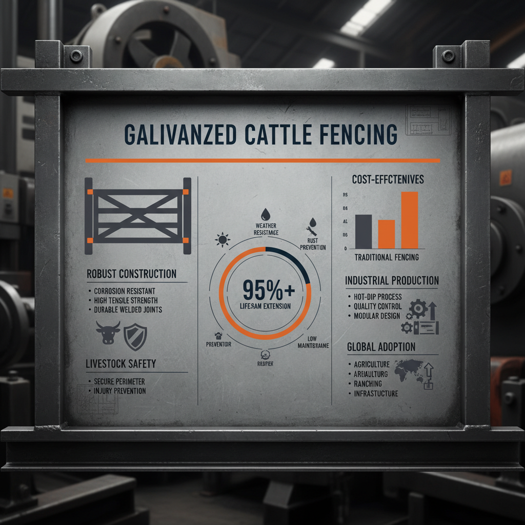 Comprehensive Guide to Durable and Reliable Galvanized Cattle Fencing