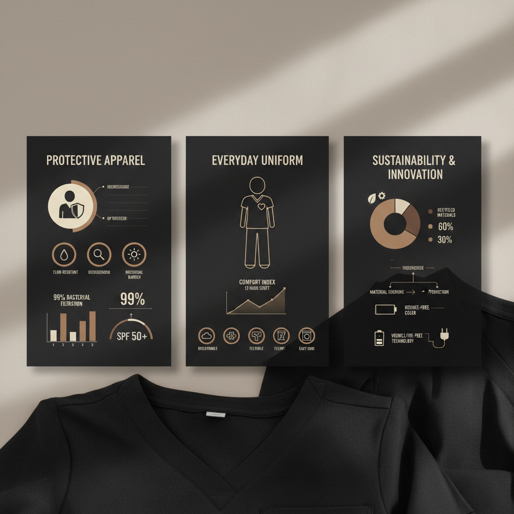 Comprehensive Guide to Choosing the Best Medical Scrubs Black for Professionals