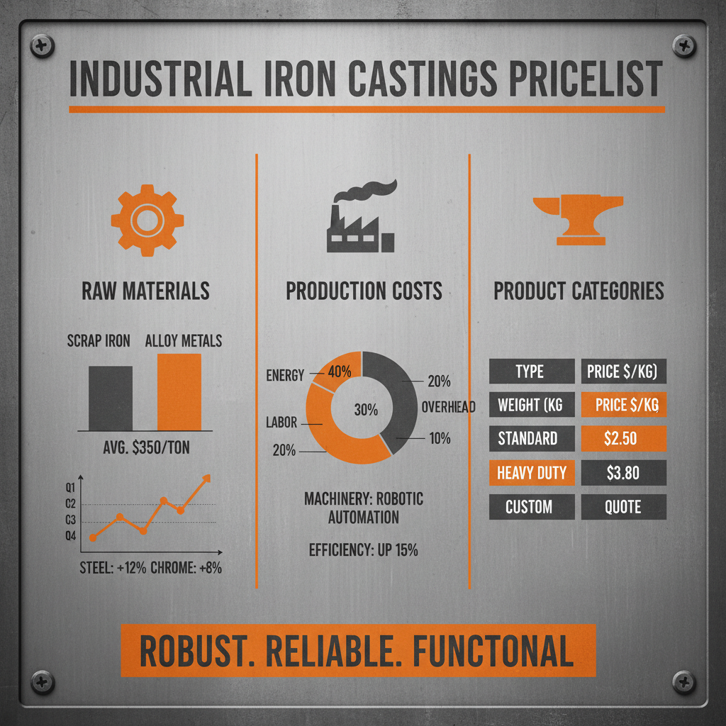 Comprehensive Iron Castings Pricelist Guide from Mingda Metals