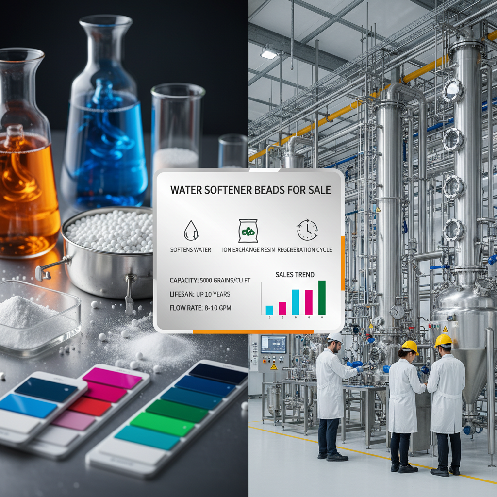 Find High Quality Water Softener Beads for Sale and Improve Your Water