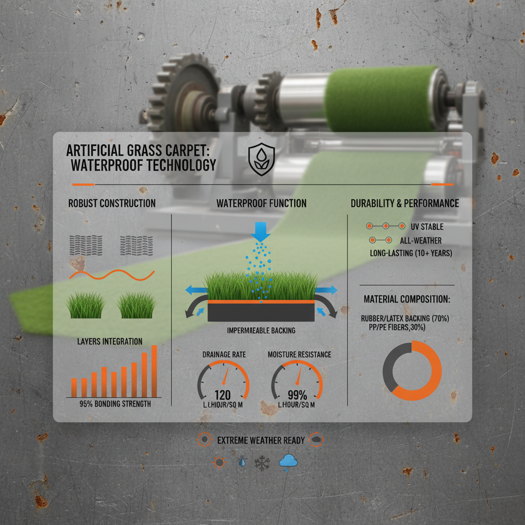 artificial grass carpet waterproof