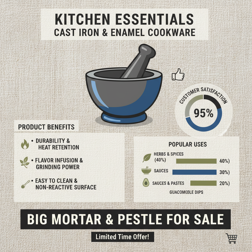 big mortar and pestle for sale