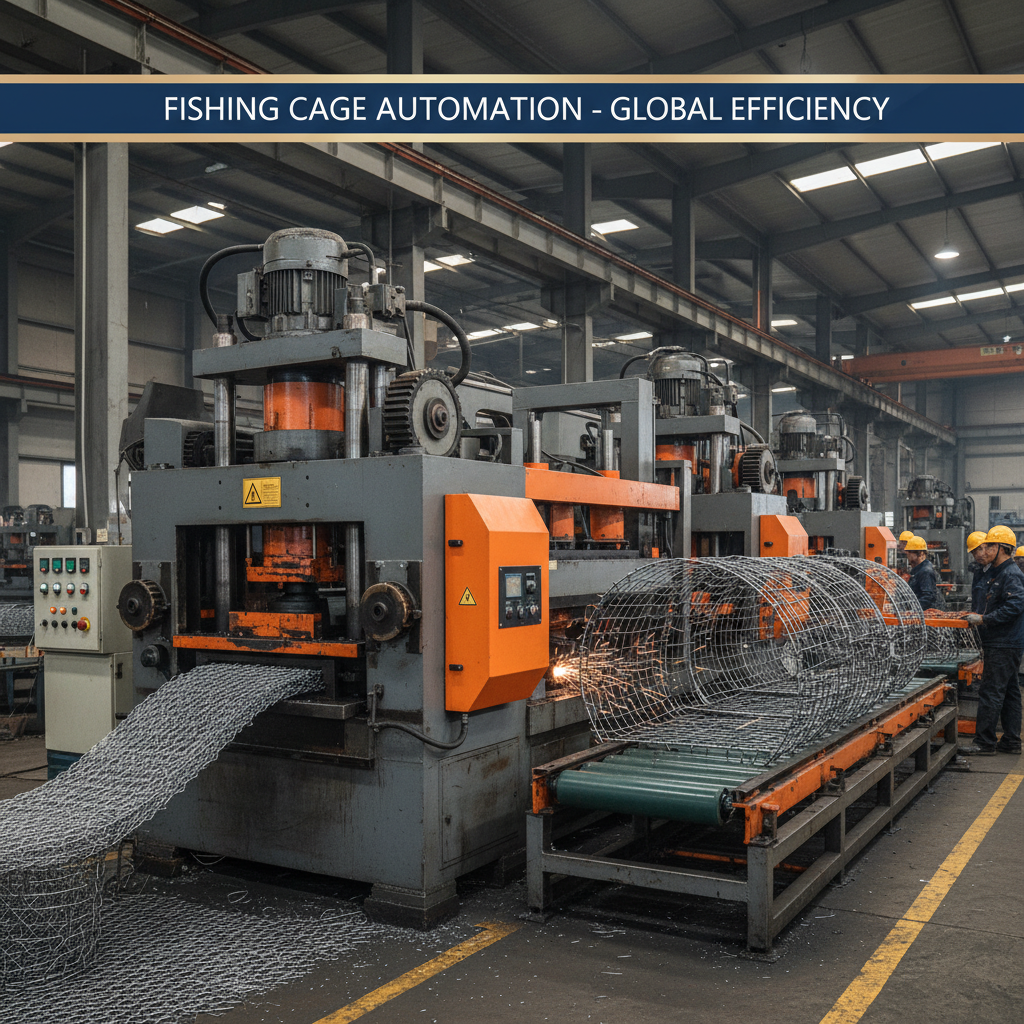 China China Fishing Cage machine