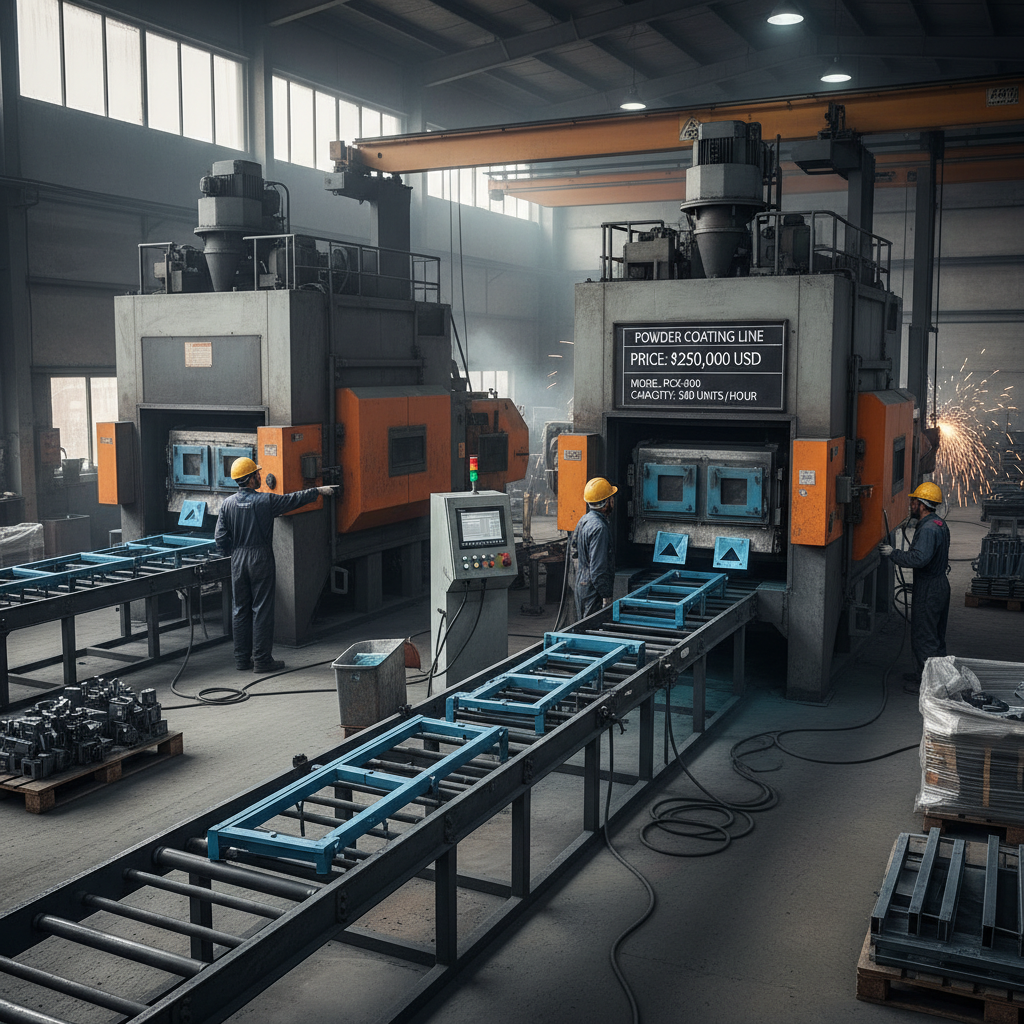 powder coating line price