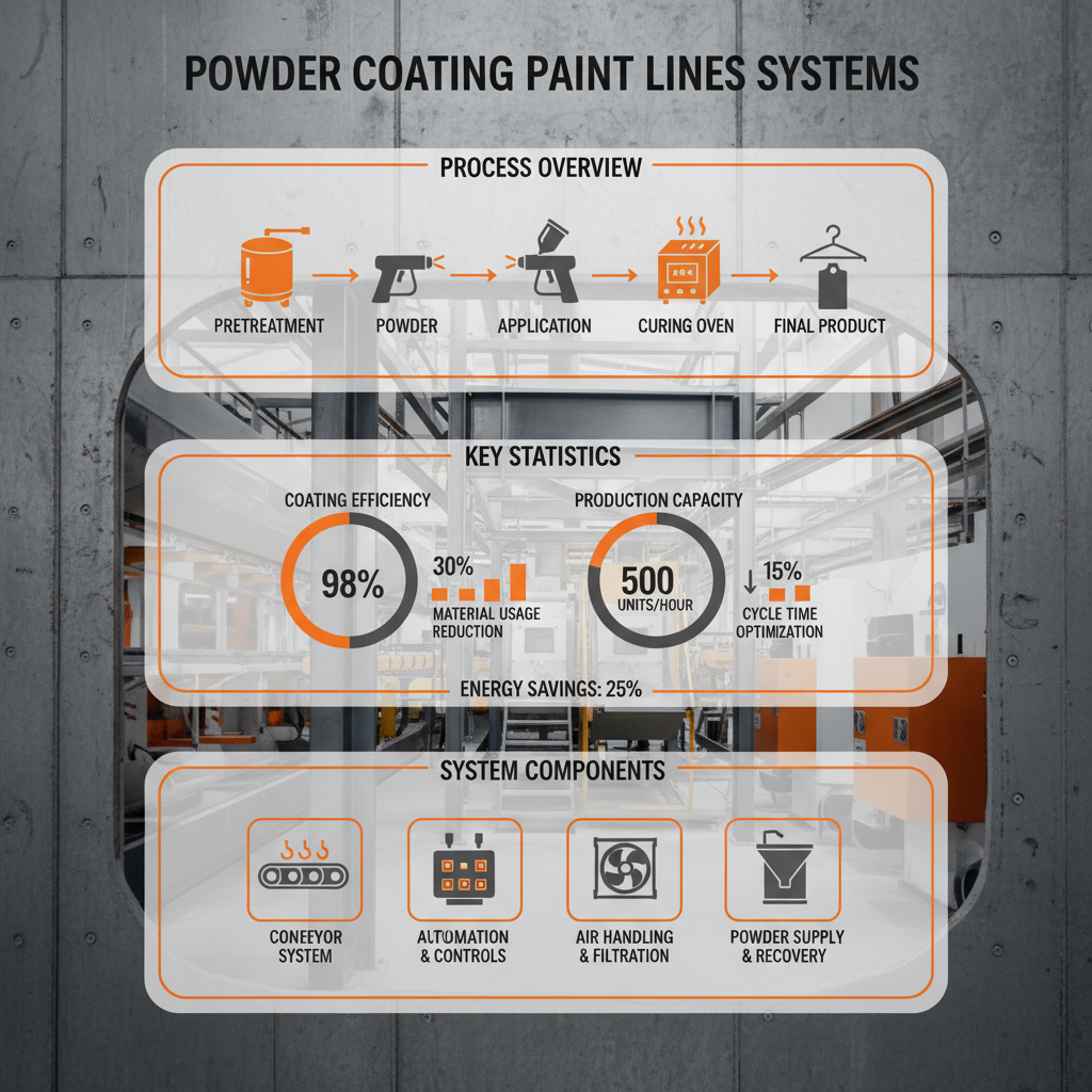 powder coating paint lines systems