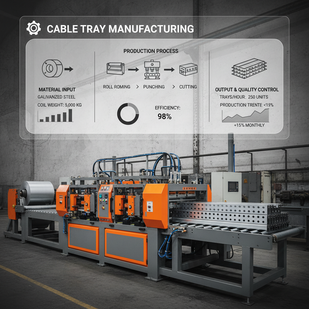 cable tray manufacturing machine