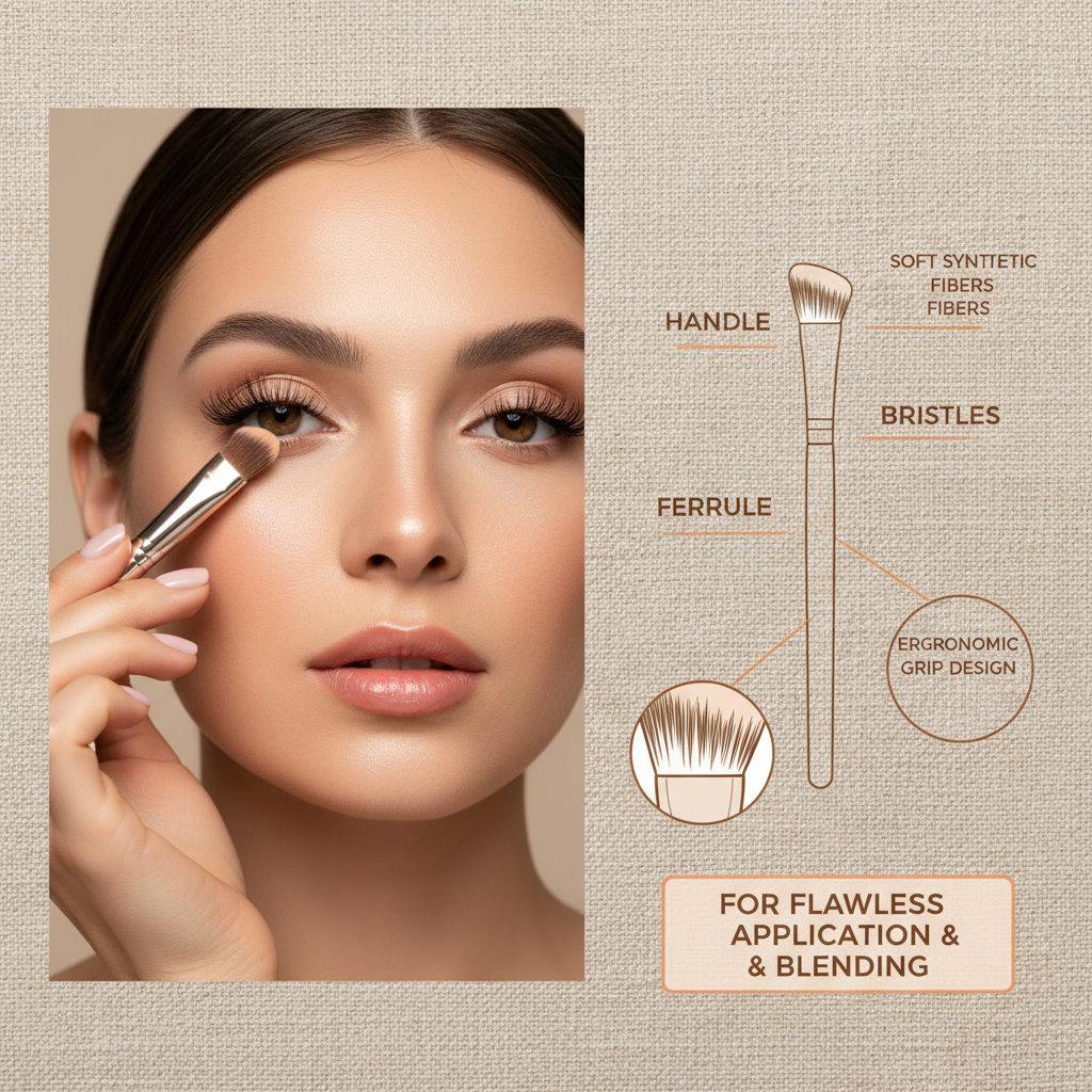 Choosing the Right Concealer Brush for a Flawless Makeup Application