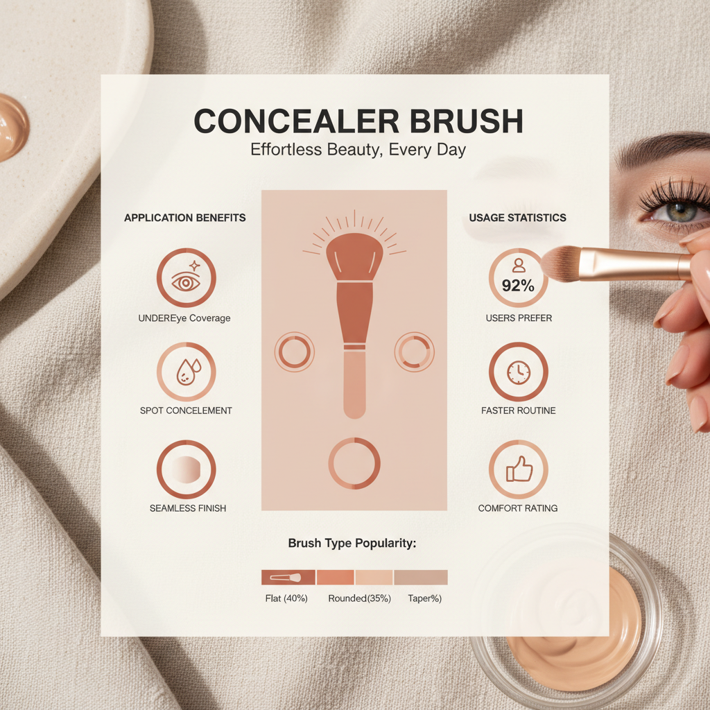 Choosing the Right Concealer Brush for a Flawless Makeup Application