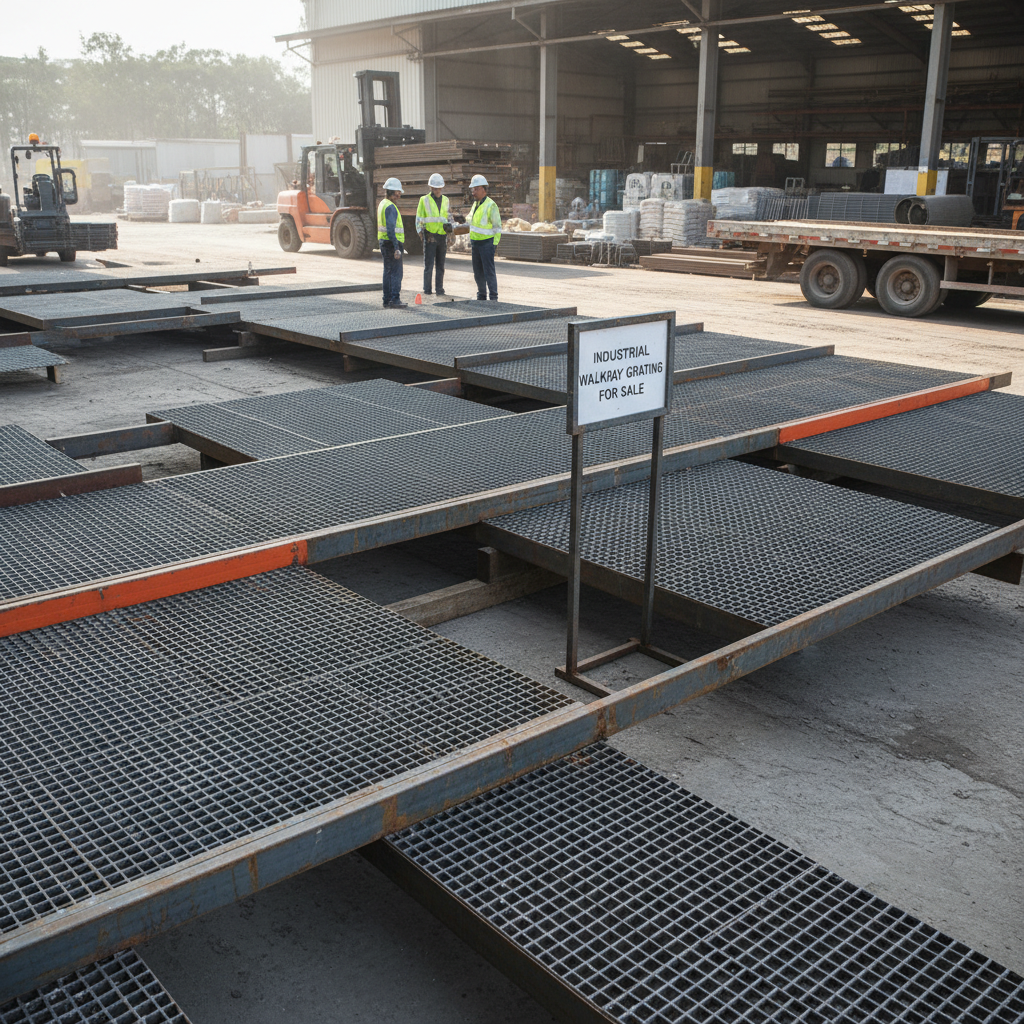 Find Durable Catwalk Grating for Sale to Enhance Industrial Safety