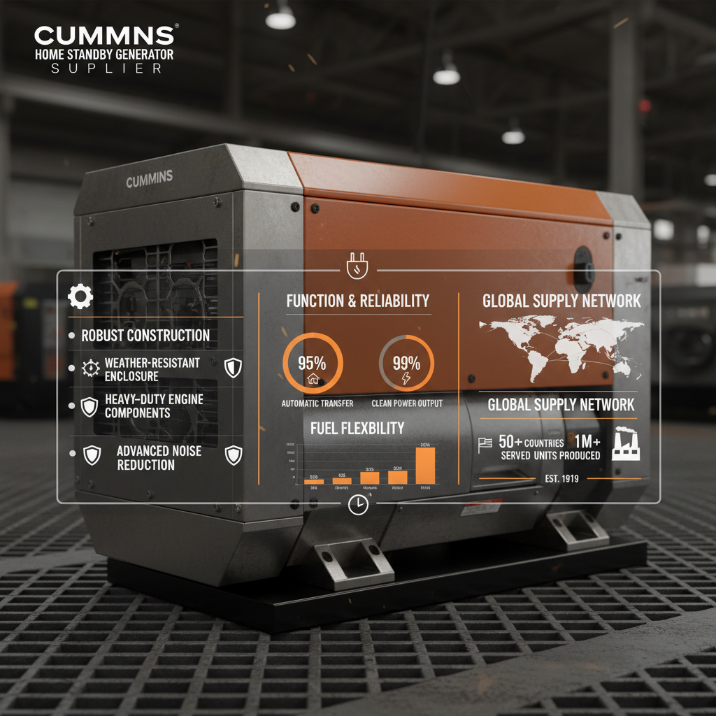 cummins home standby generator Supplier