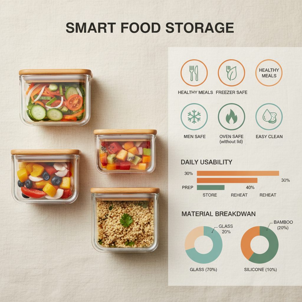 square glass food storage containers