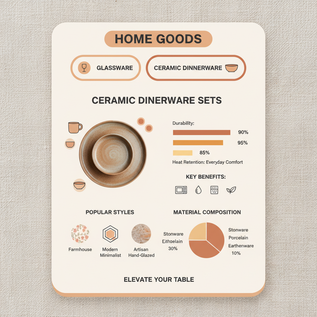 Elevate Your Dining Experience with Premium Ceramic Dishware Sets