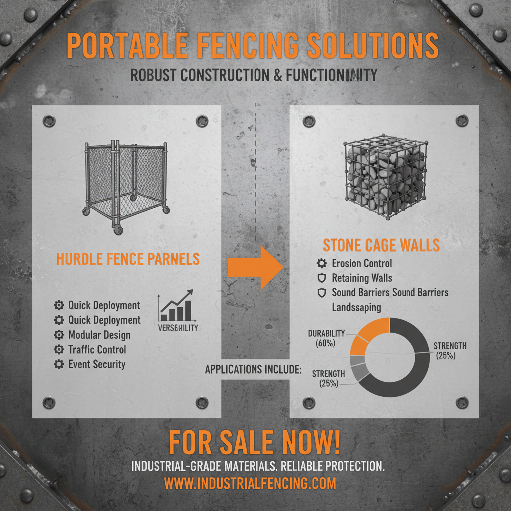 Find Durable and Reliable Portable Fencing For Sale For All Your Needs