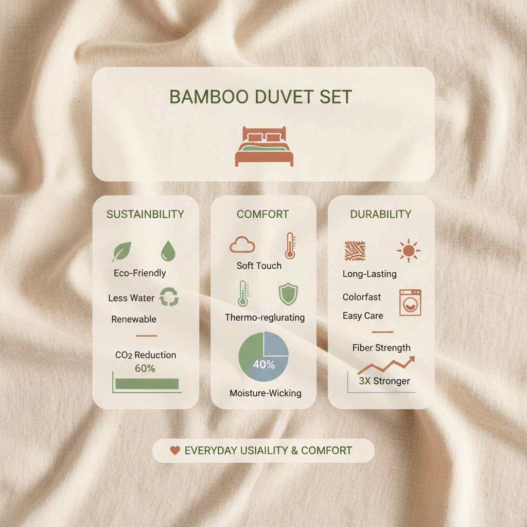 bamboo duvet set