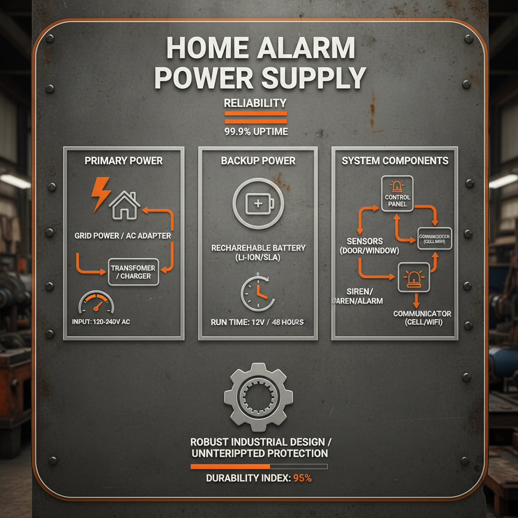 Choosing the Optimal Home Alarm Power Supply for Uninterrupted Security