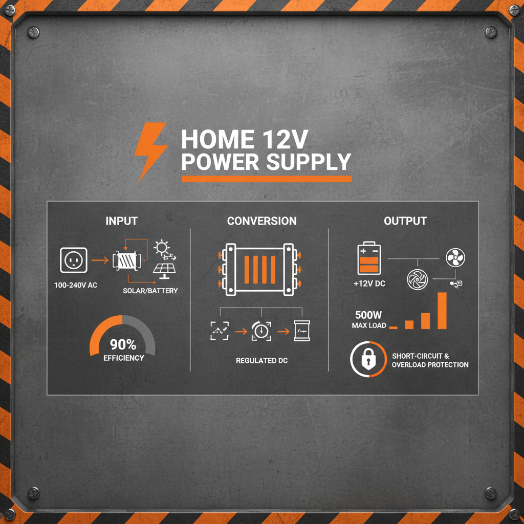 Choosing the Right Home 12V Power Supply for Your Low Voltage Needs
