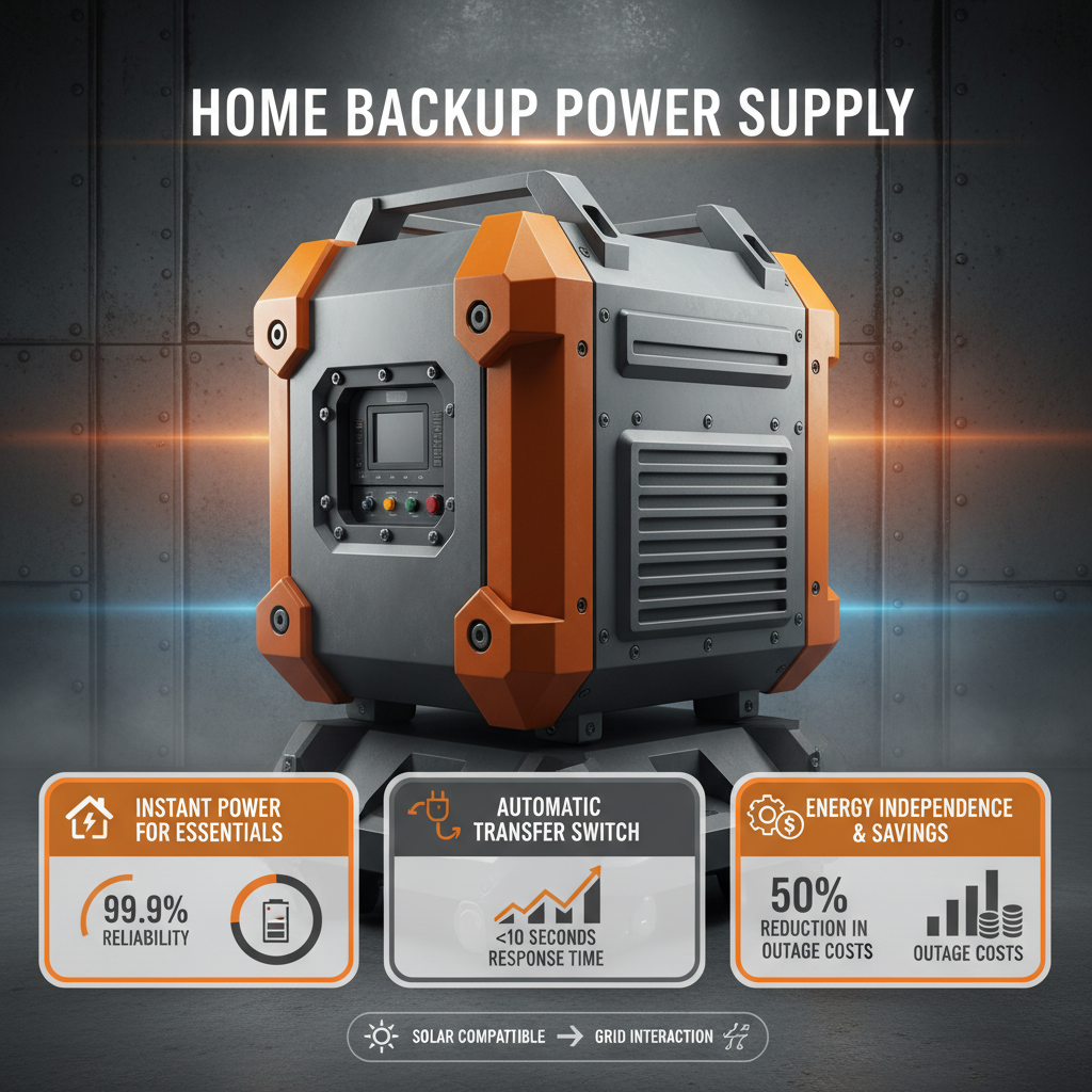 Comprehensive Guide to Choosing the Right Home Back Up Power Supply Solutions