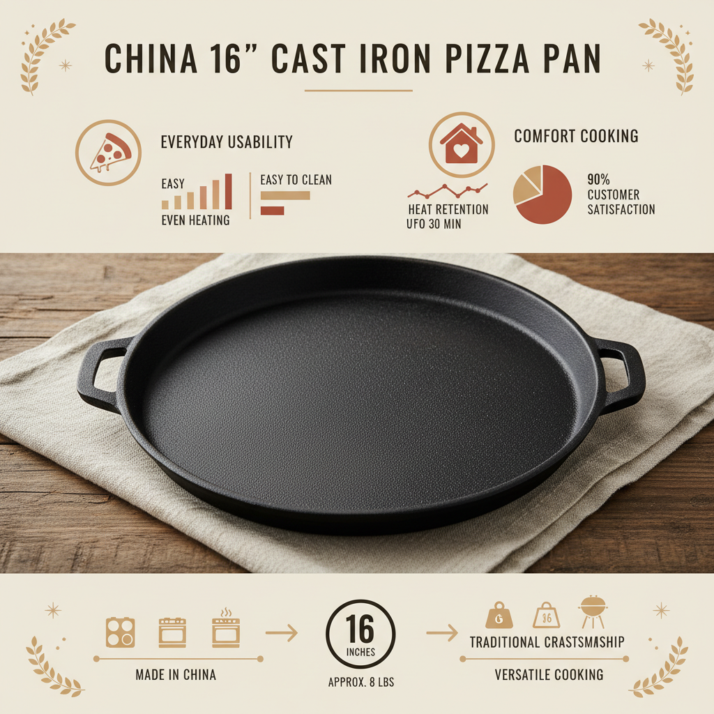 China 16 Cast Iron Pizza Pan A Comprehensive Baking Guide