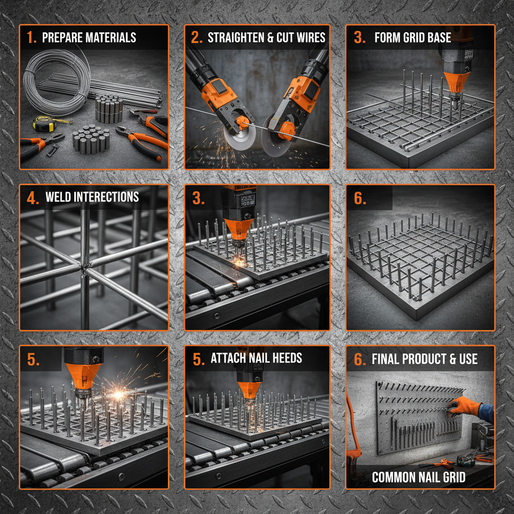 Understanding the Common Nail Grid for Efficient and Secure Fastening