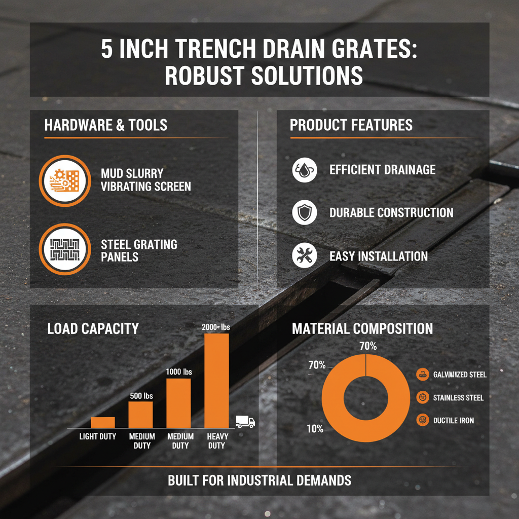 Comprehensive Guide to Selecting the Right 5 Inch Trench Drain Grates