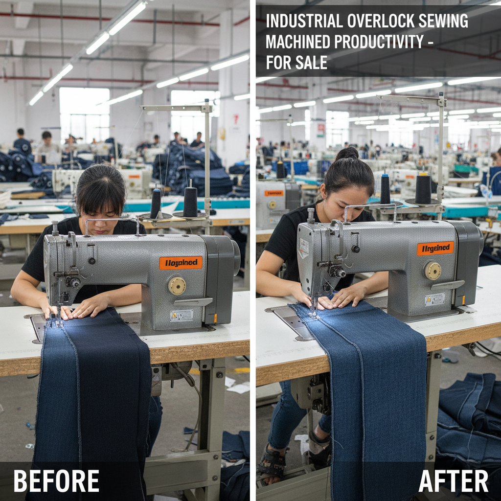Find the Best Industrial Overlock Sewing Machine for Sale Online