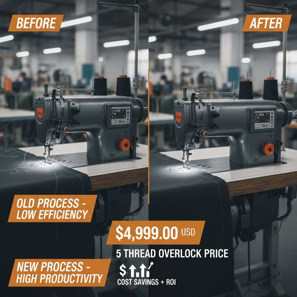 Understanding the 5 Thread Overlock Price Landscape and Key Factors