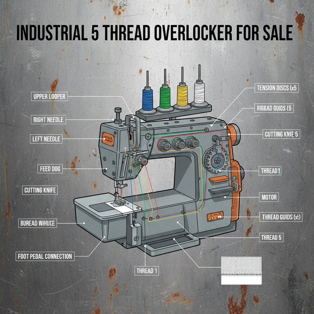 Find the Best 5 Thread Overlocker for Sale and Enhance Your Sewing Projects