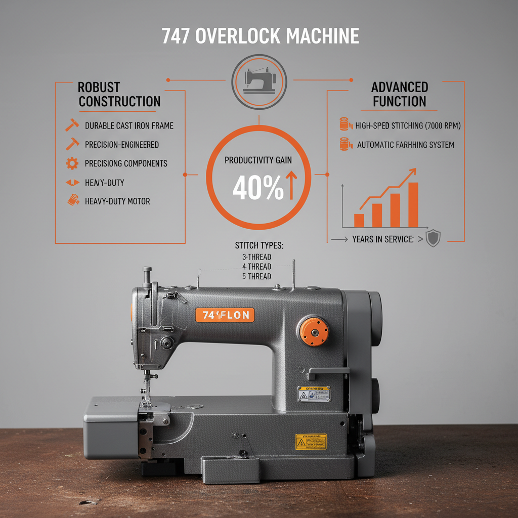 The 747 Overlock Machine A Comprehensive Guide for Apparel Manufacturing