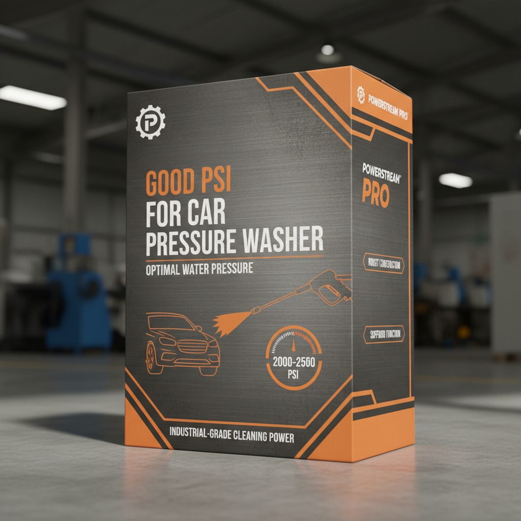 Understanding the Ideal Good PSI for Car Pressure Washer Cleaning