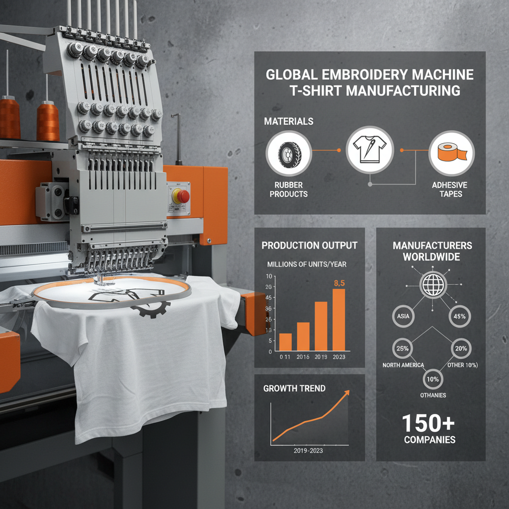 Find Top Quality Embroidery Machine T Shirt Manufacturers For Your Apparel Needs