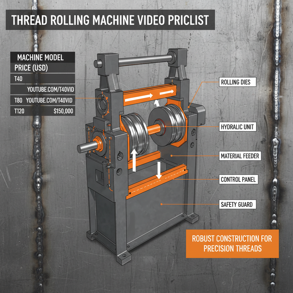 Comprehensive Thread Rolling Machine Video Pricelist and Buying Guide