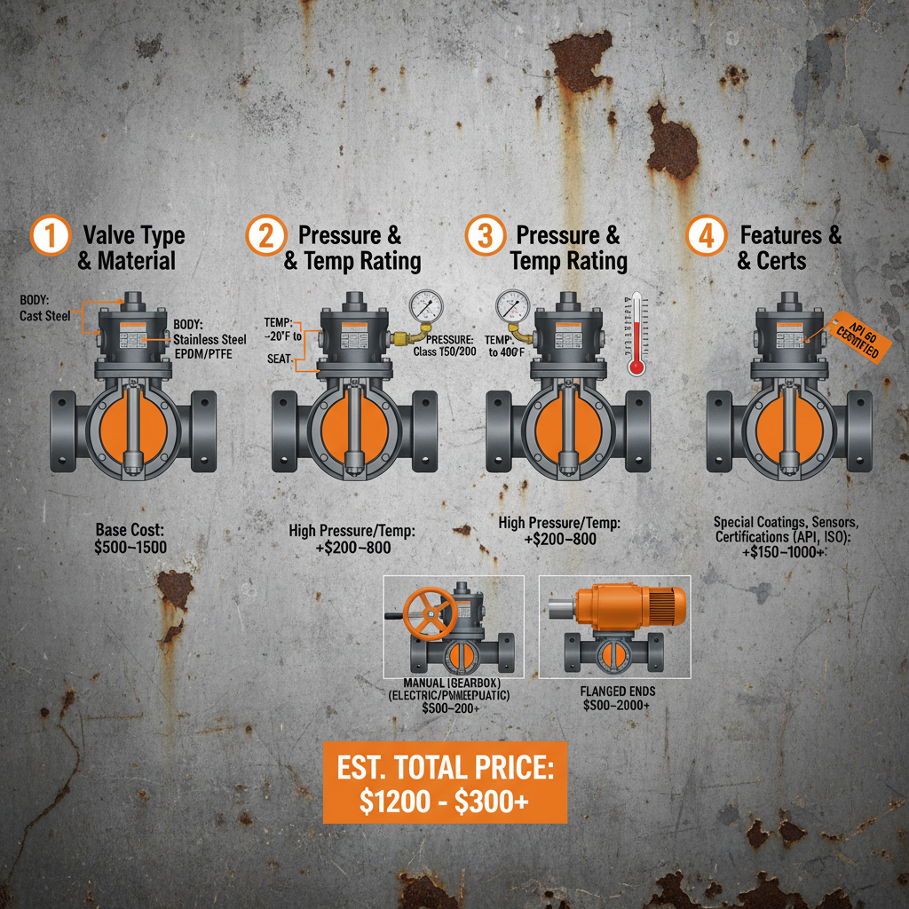 Understanding 12 Inch Butterfly Valve Price Factors and Cost Ranges