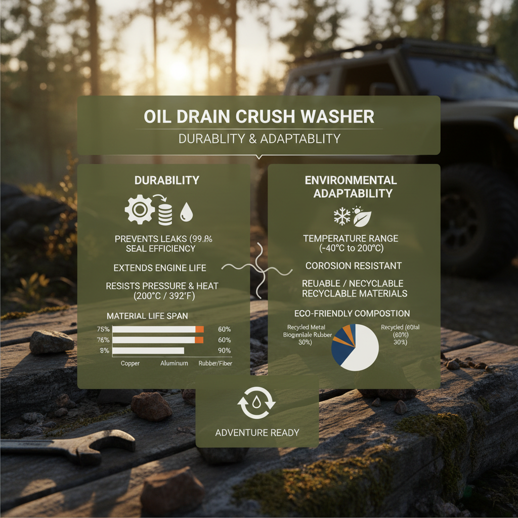 Comprehensive Guide to Oil Drain Crush Washers for Engine Maintenance