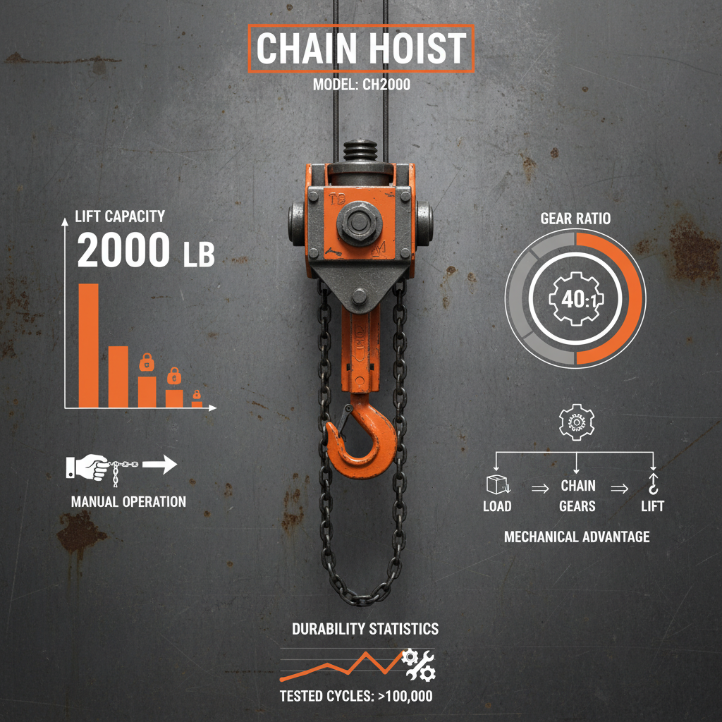 Comprehensive Guide to Utilizing a Robust 2000 lb Chain Hoist for Lifting Operations