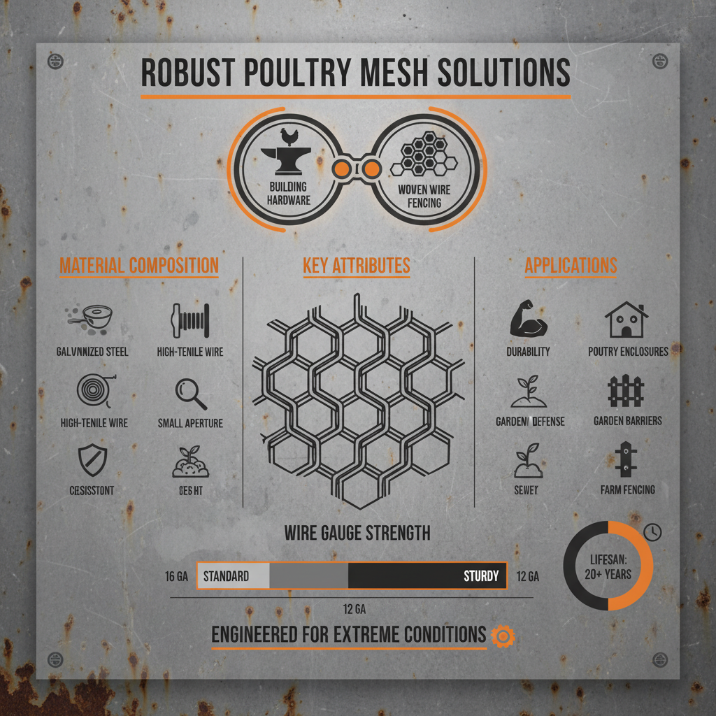 Choosing the Right Sturdy Chicken Wire for Effective and Long Lasting Solutions