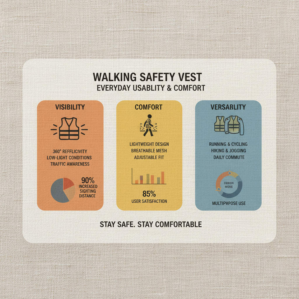 Comprehensive Guide to Choosing the Best Walking Safety Vest for Optimal Protection