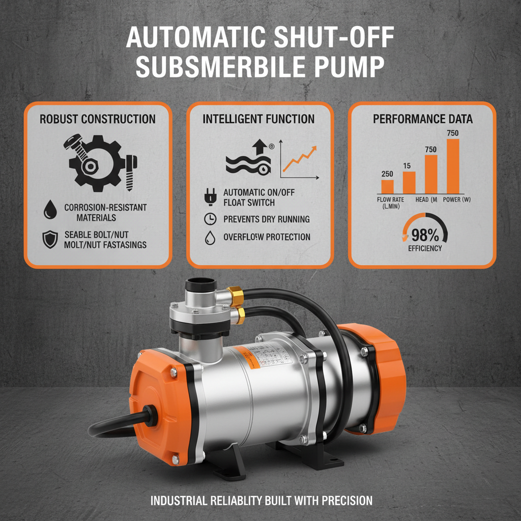 Choosing the Right Automatic Shut Off Submersible Pump For Efficient Water Management