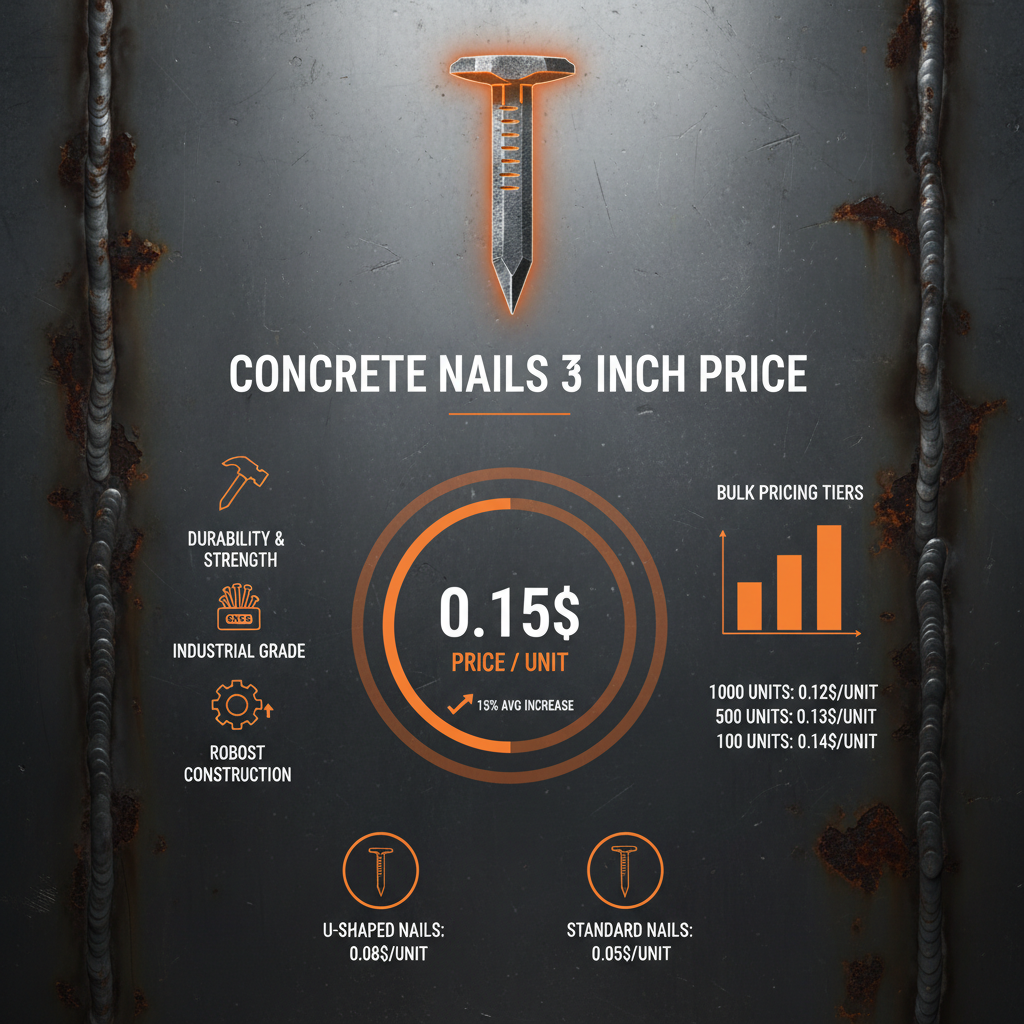 Comprehensive Guide to Concrete Nails 3 Inch Price and Optimal Applications