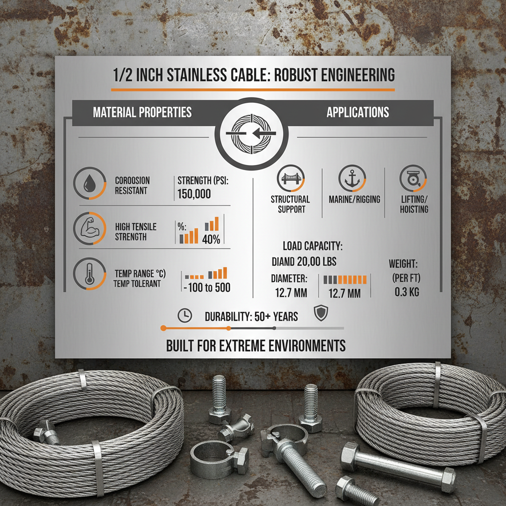 Comprehensive Guide to 1 2 Stainless Cable Strength and Diverse Applications
