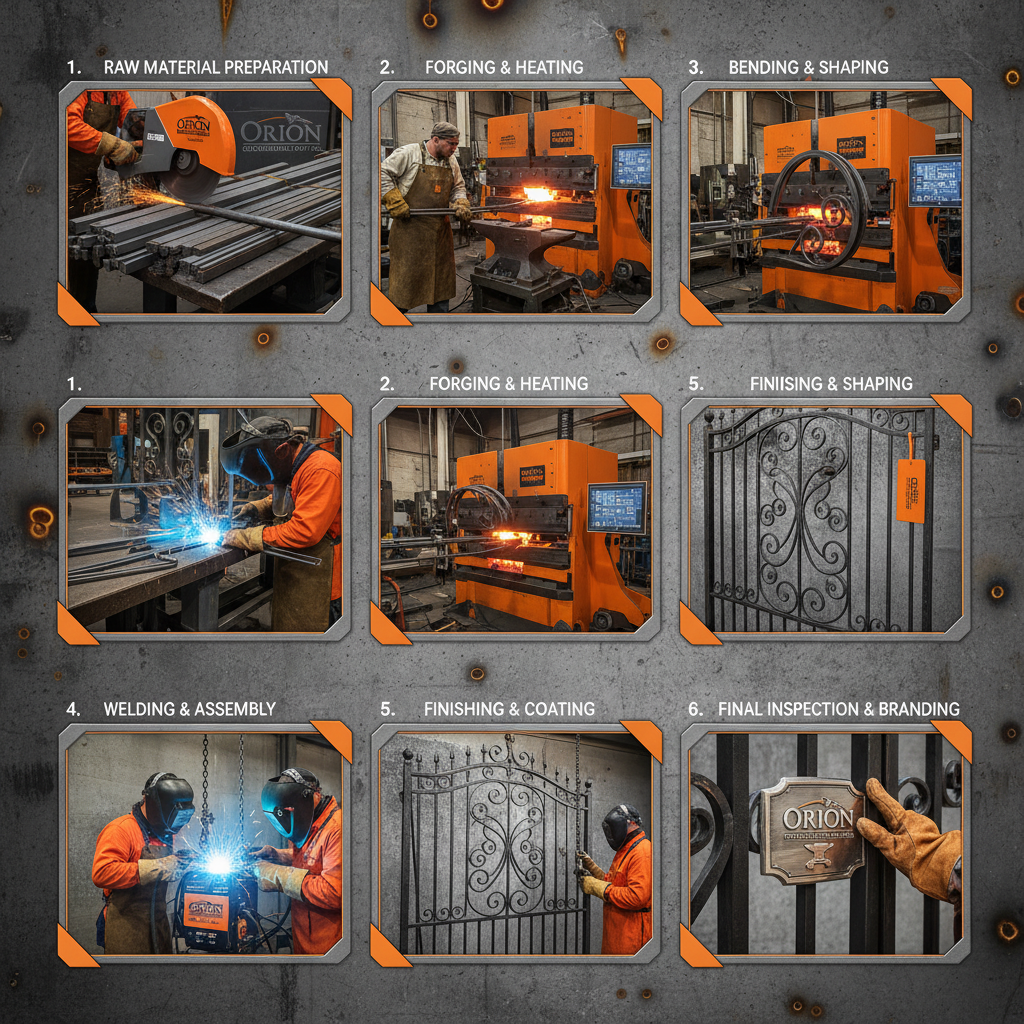 Orion Ornamental Iron Inc Exceptional Craftsmanship in Ironwork Design