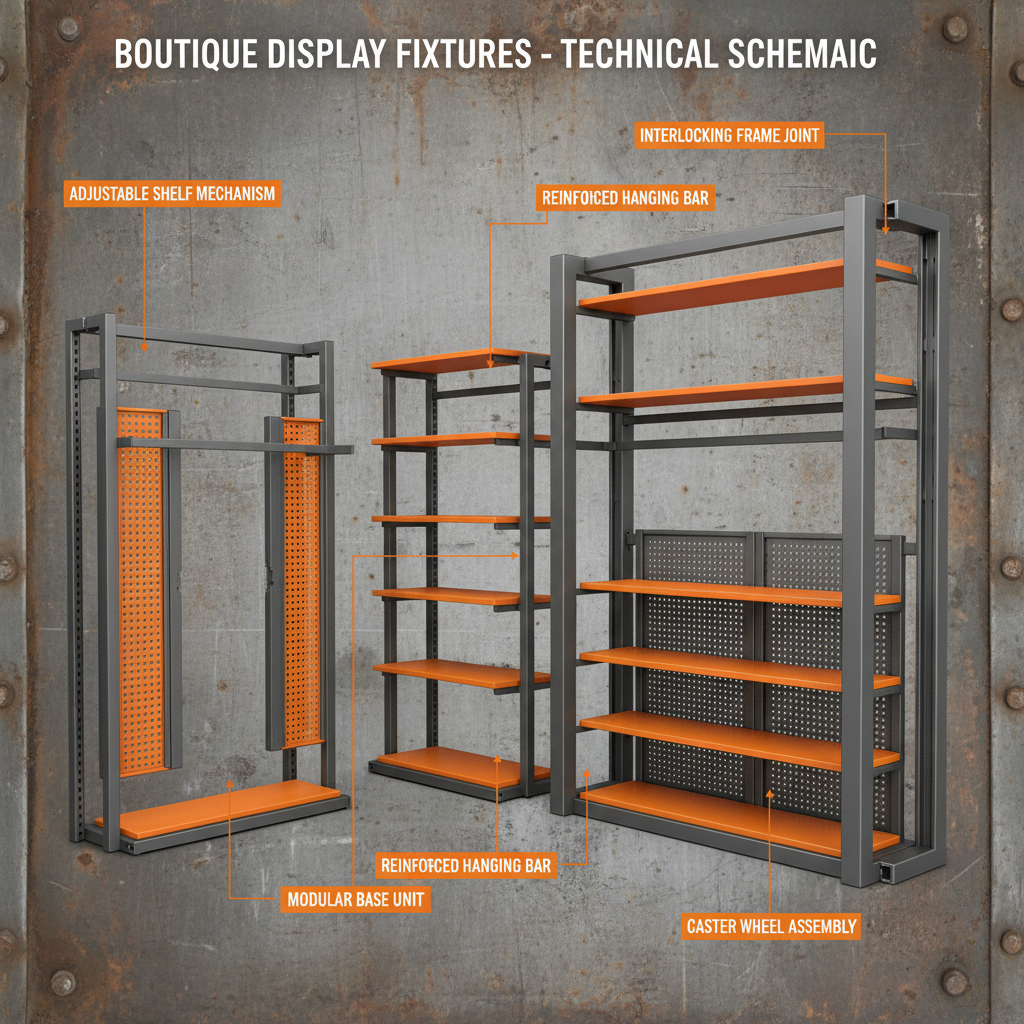 Enhance Your Retail Space with Stylish Boutique Display Fixtures