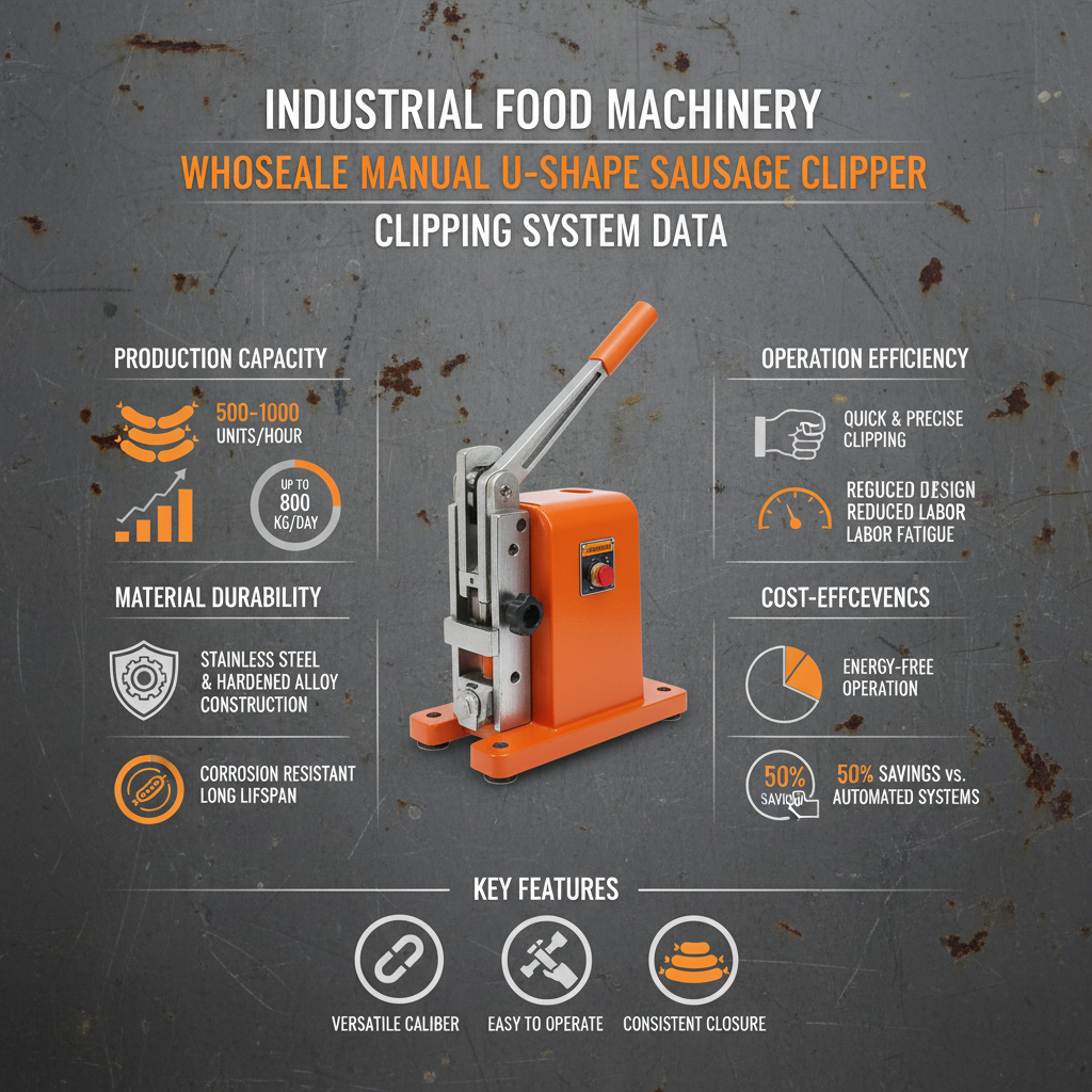 Comprehensive Guide to Wholesale Manual UShape Sausage Clipper Clipping Selection