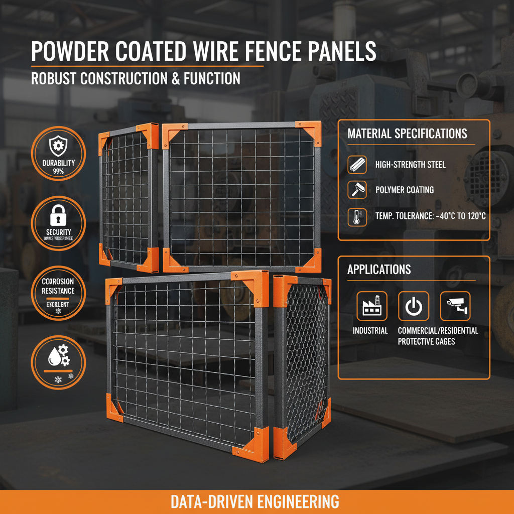 Explore Durable and Aesthetic Powder Coated Wire Fence Panels Solutions