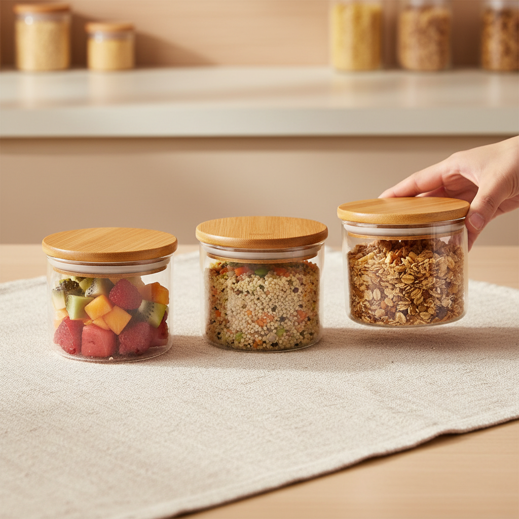 Choosing The Right 1 Cup Glass Storage Containers For Kitchen Organization