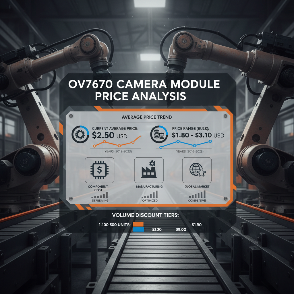 OV7670 Camera Solutions For Industrial Applications