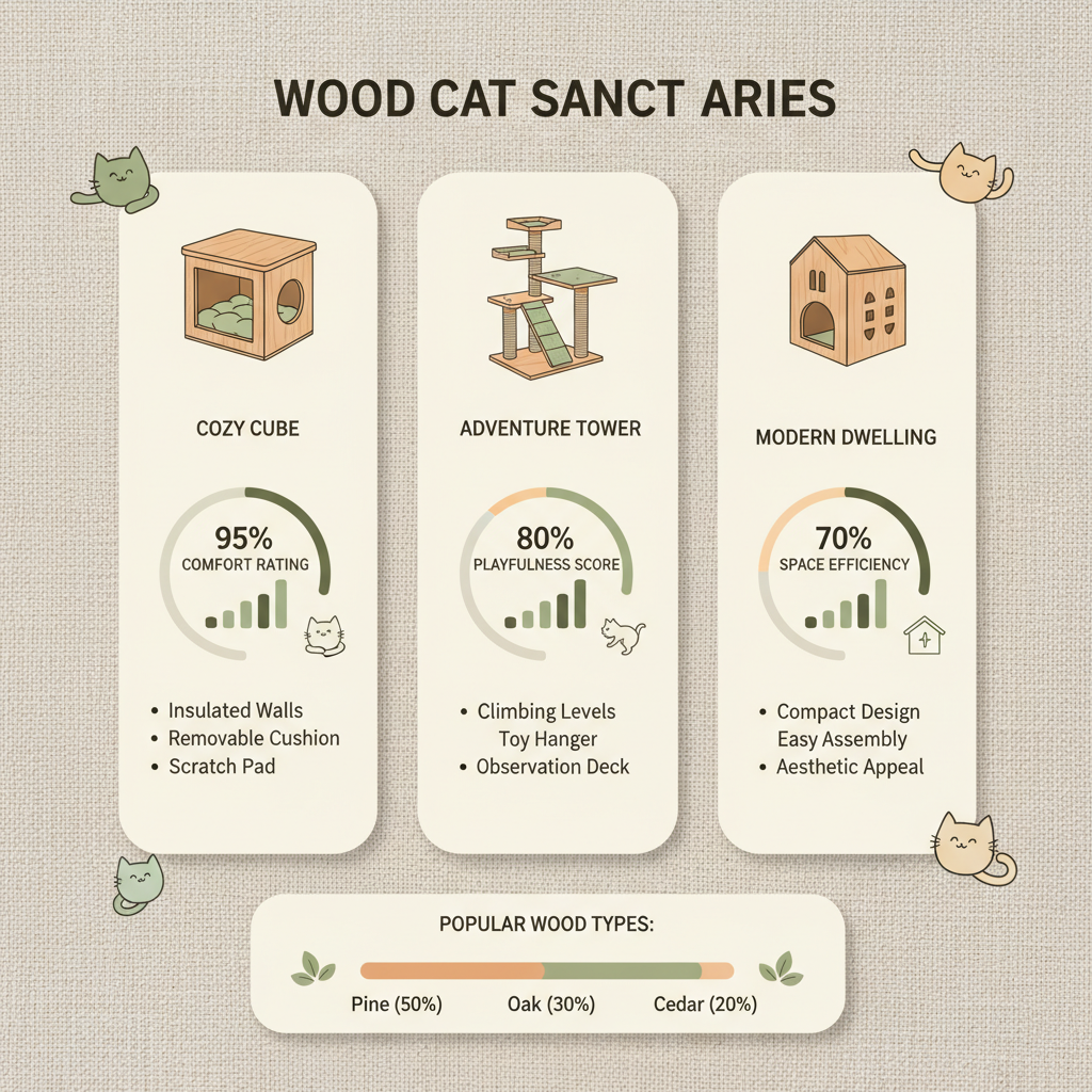 Discover the Charm of Wood Cat Houses for a Happy Feline Friend