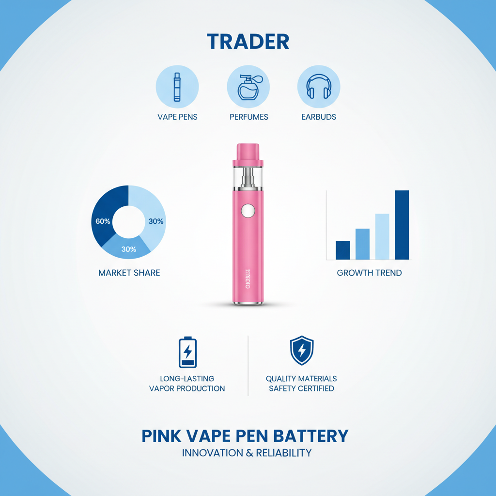 Choosing the Ideal Pink Vape Pen Battery for Enhanced Vaping Experience