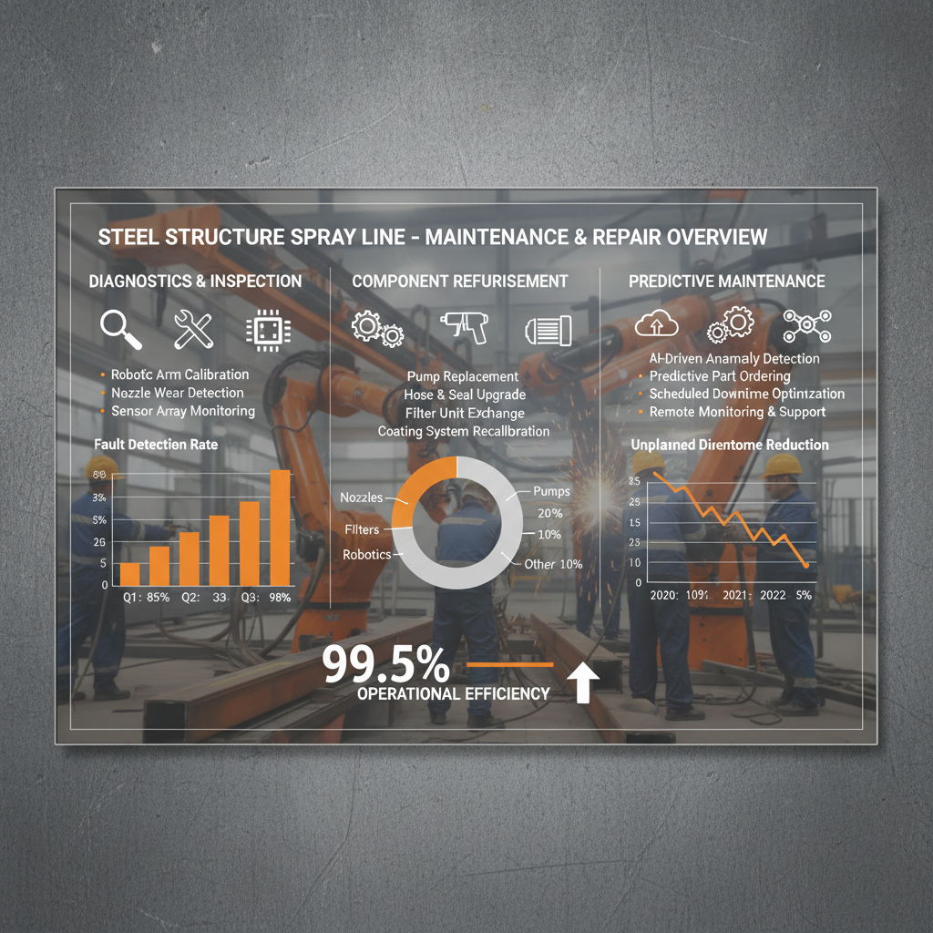 Comprehensive Repair and Maintenance of Steel Structure Automatic Spraying Line Systems